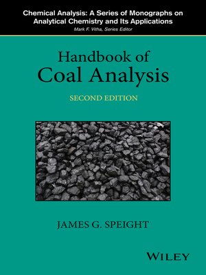 cover image of Handbook of Coal Analysis